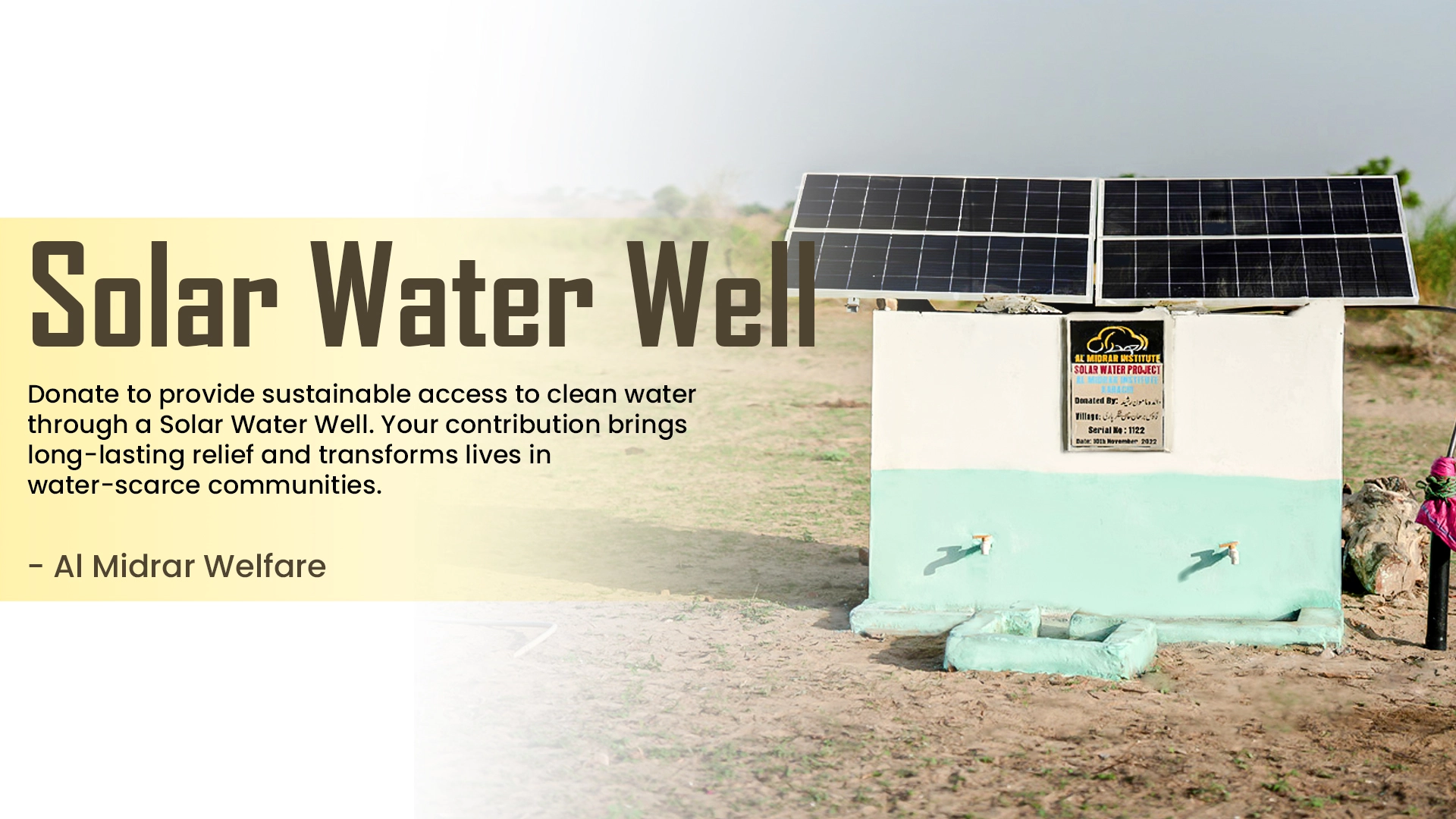 Water well about us